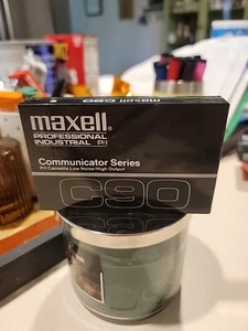 Cinta de casete Maxell Professional Industrial P/I Communicator Series C90 NUEVA - Imagen 1 de 3