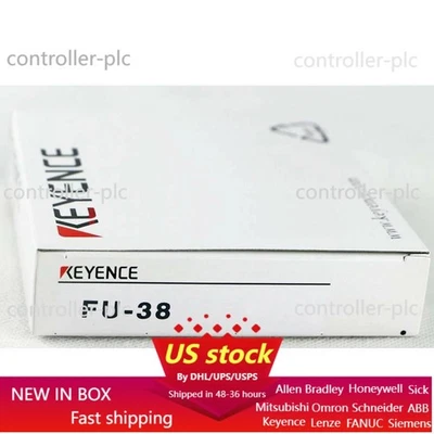 1PC Keyence FU-38 FU38 fiberoptic amplifier sensor New In Box - Image 1 of 4