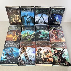 Ranger's Apprentice 3-12 + Brotherband 1-3 Lot 12 Hardcover Books John Flanagan - Picture 1 of 20
