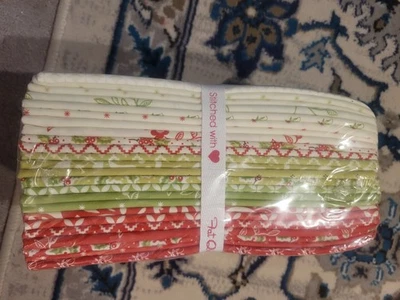 Christmas Figs II~~Fig Tree & Co--*Moda~24 Piece Half Yard Bundle NEW  Pics show - Image 1 of 4