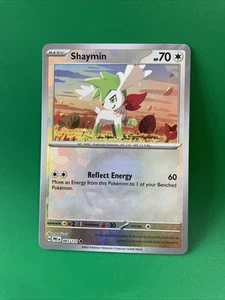 Shaymin 87/131 - Pokémon - Prismatic Evolutions - Pokéball Pattern - Holo - NM - Picture 1 of 3