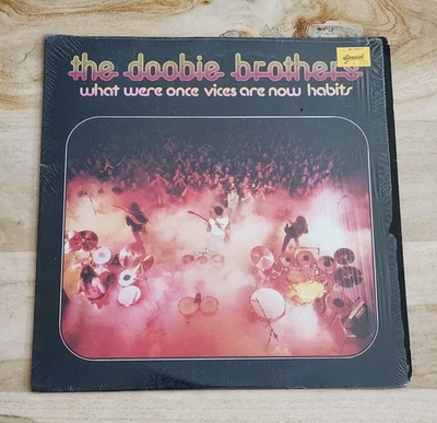 The Doobie Brothers - What Were Vices Are Now Habits Vinyl LP Shrink NM/VG+ - Image 1 of 4