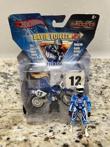 2003 Hot Wheels Moto-X David Vuillemin #12 Dirt Bike You Yamaha Motocross Figure - Picture 1 of 24