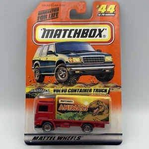Matchbox 1997 Animals #44 Volvo Container Truck - Picture 1 of 5