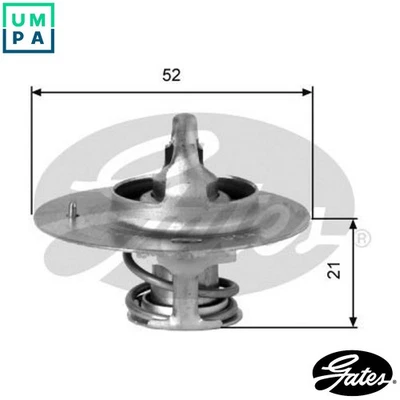 THERMOSTAT COOLANT TH03282G2 FOR SAO FORD AUSTRALIA COURIER/Pickup GEO 1.3L 4cyl - Image 1 of 4