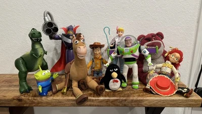 "Lote de 12"" Toy Story - Peluche Buzz Lightyear Woody Jessie Bullseye Zurg" Foto 1 de 4