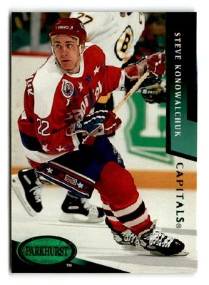 1993-94 Steve Konowalchuk Parkhurst Emerald Ice - Washington Capitals - Image 1 of 2