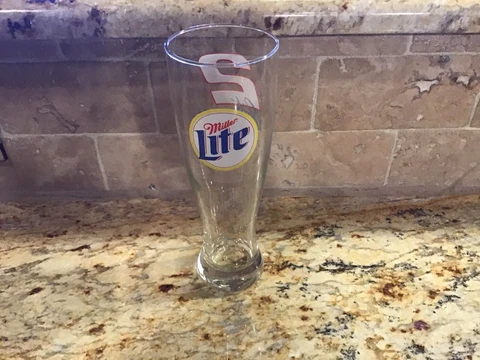 Rusty Wallace Beer Glass - 8in Cover
