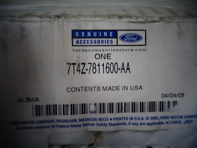 Alfombrilla de carga genuina Ford 2007-2015 Edge Lincoln MKX 7T4Z-7811600-AA DSU13 JF89 Foto 1 de 3