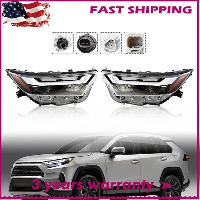 Conjunto de faros LED izquierda derecha para Toyota RAV4 2022 2023 2024 Foto 1 de 4