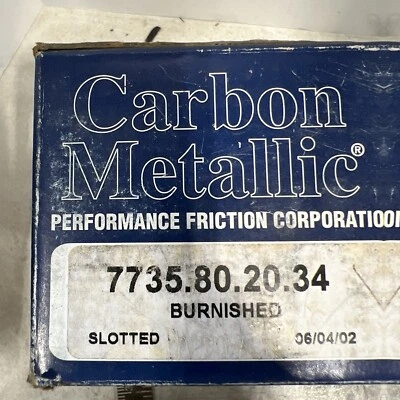 Performance Friction Brake Pads PFC 7735.80.20.34 Racing NASCAR Asphalt Dirt - Image 1 of 4