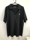 Mens Xl Black Mossimo Vintage Button Up