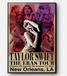Taylor Swift October 25-27 2024 New Orleans LA Poster - Picture 1 of 6