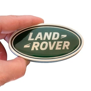 2pcs Tailgate + Grille Emblem Green Logo Badges for Range Rover Sport - Picture 1 of 2