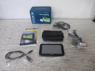 Magellan RoadMate GPS 5265T-LMB GPS Navigator Bundle Stand, Adapter, Case - Image 1 of 4