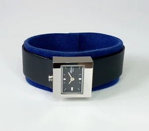 Ellesse Ladies Dress Watch All Stainless Steel Square Black Dial Box New Battery - Picture 1 of 9