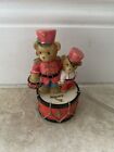 Cherished Teddies Brock Sheldon 0000919 Marching To The Beat of Holiday Fun 