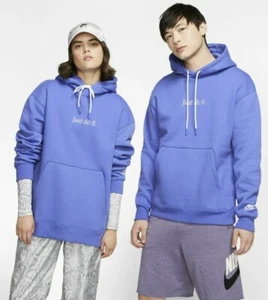 Nike Just Do It Heavyweight Hoodie - MEDIUM - CI9406-554 JDI Lab Violet Pullover - Bild 1 von 3