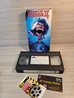 Trilogy of Terror II (VHS, 1997) Anthology Horror Dan Curtis Rare OOP Free Ship - Image 1 of 4