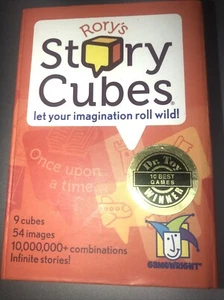 Gamewright Rory's Story Cubes Actions 9 Cubes Includes Storage Box - Picture 1 of 4