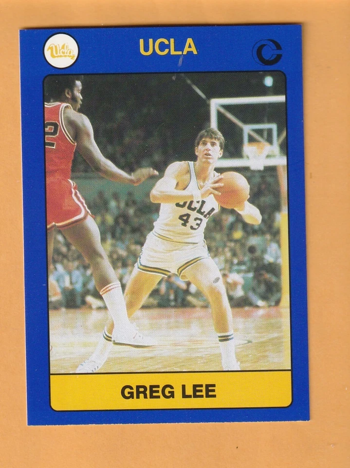 Greg Lee UCLA Bruins 1991 Card #19 Reseda California Portland Trail Blazers 8R - Image 1 of 2
