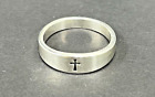 Authentic James Avery 925 Small Crosslet Ring, Sterling Silver Size 8.5