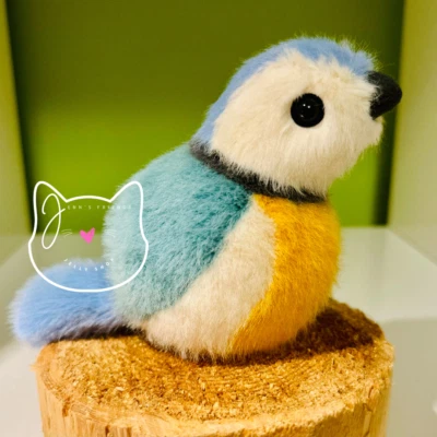 Jellycat BIRDLING BLUE TIT RETIRED New BNWT RARE stuffed Soft Plush Toy Bird - Image 1 of 4