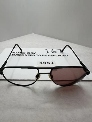 Monturas para gafas Luxottica Neil negras cuadradas borde completo 56-17-140 Foto 1 de 4