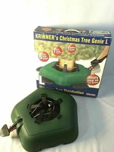 Krinners Christmas Tree Genie Easy Standsation New In Box Large Real Tree Stand - Picture 1 of 12