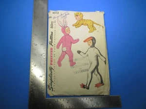 Disfraz de Disfraz Vintage Patrón de Costura Simplicity 4073 Niños y Niñas S8639 - Imagen 1 de 2