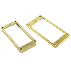 Frames Humbucker Flat Gold IN Metal U.S Gibson - Picture 1 of 1