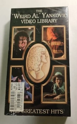 The Weird Al Yankovic Video Library - His Greatest Hits VHS SEALED  - Image 1 of 4