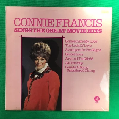 Connie Francis, Sings The Great Movie Hits, 12”vinyl LP, MGM RECORDS, 1960’S UK, - Image 1 of 4