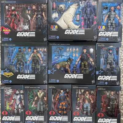 G.I. Joe GI Joe Classified Series 6" 103 168 160 165 Cobra Ninjas Commander Duke - Image 1 of 4