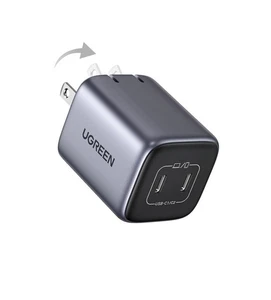 Chargeur UGREEN 45W Rápido GaN 2 Puertos USB-C iPhone 15 14 MacBook Samsung PPS - Photo 1 sur 8