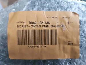 SAMSUNG DISHWASHER CONTROL PANEL PART # DD82-02113A - Bild 1 von 1