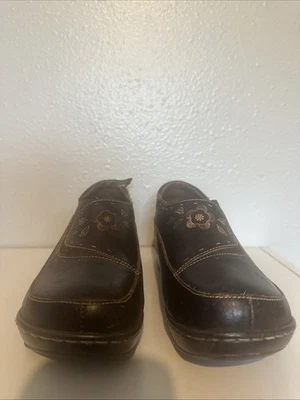 Spring Step L’artiste Women’s Size 39 Slip On Clogs Burbank Brown Shoes - Image 1 of 4
