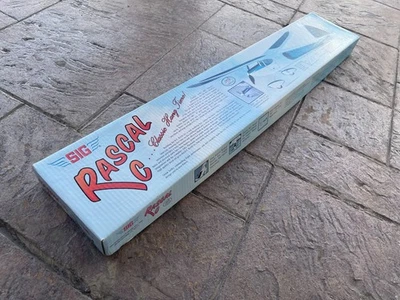 Kit de avião modelo Sig's The RASCAL C Classic Hang Time R/C - Imagem 1 de 4