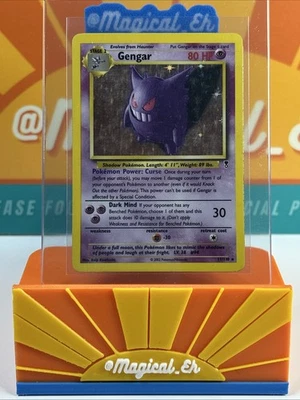 Gengar #11 Holo Rare Pokemon TCG 2002 Legendary Collection (LC) MP - Image 1 of 4
