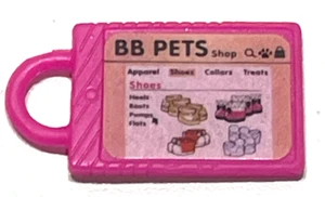 BB PETS/LOL SORPRESA PETS SHOP ETICHETTA BIGIOTTERIA RARA 1"x.5" - Foto 1 di 2