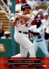 2005 Upper Deck First Pitch Minnesota Twins Baseball Card #113 Corey Koskie