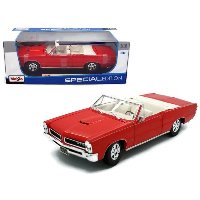 Maisto Special Edition 1965 Pontiac GTO Hurst Diecast Car 1 18