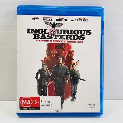 Inglourious Basterds Blu-ray 2009; Brad Pitt, Christoph Waltz, Quentin Tarantino - image 1 of 4