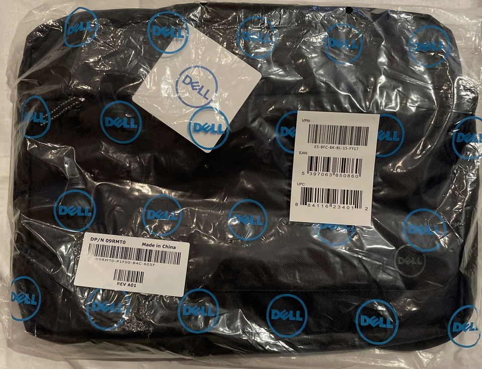 Genuine Dell Essential Briefcase 15 XNR00 (ES1520C) Black | S&H