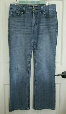 Pantalones de mezclilla Seven7 Bootcut para mujer talla 6 32x29 desgastados elásticos 16-22206 Foto 1 de 4