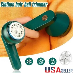 USB Hairball Trimmer Portable Rechargeable Lint Remover Electric Sweater Brush - Picture 1 of 16