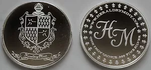 1 OZ HW MINTING COMPANY HERALDRY MINT "IRELAND" FINE .999 SILVER COIN / ROUND - Picture 1 of 2