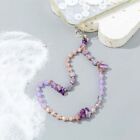 Stone Beads Lanyard Cell Phone Lanyard Mobile Phone Strap Letter Beads Chain