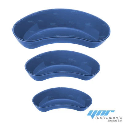 YNR® Kidney Tray Dish Bowl Set Of 3 Medical Dental Veterinary Lab Instruments