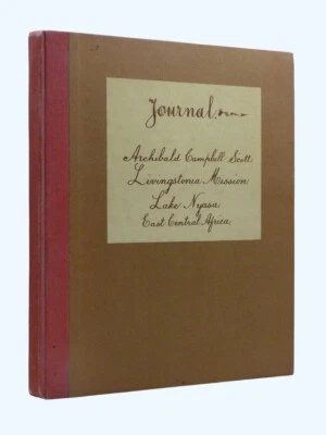 ARCHIBALD CAMPBELL SCOTT Central African Journal MALAWI 1890s facsimile 1986 1st - Image 1 of 4